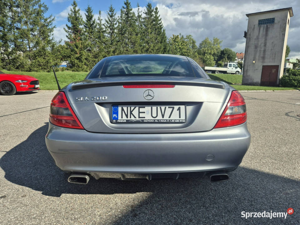 Mercedes SLK 200 MercedesBenz SLK 200 Kompressor Rok produkcji 2008 Giżycko