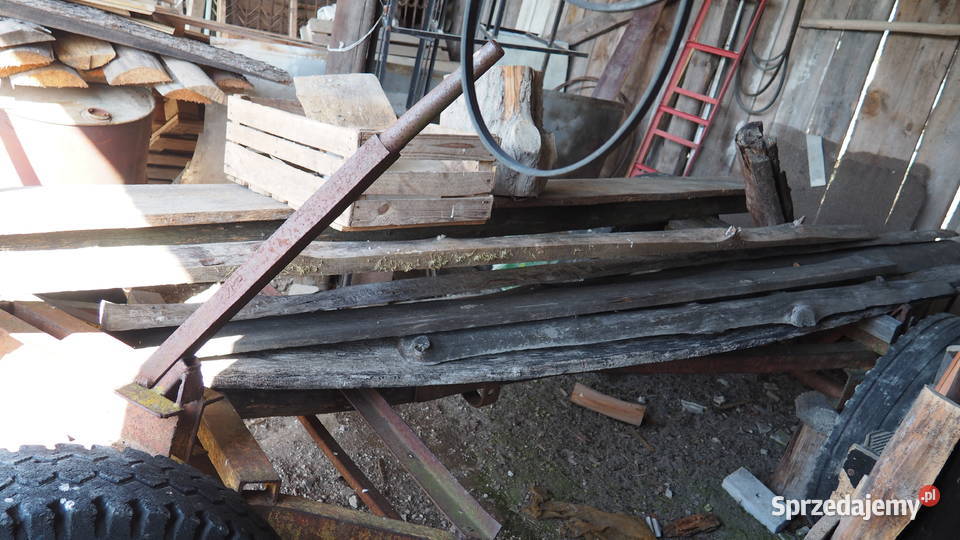 Wóz ciągnikowy leśny dłużyca wóz do drzewa Narol