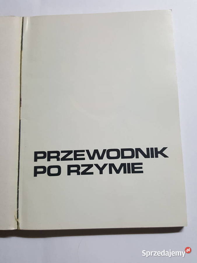 PRZEWODNIK Rzymie kieszonkowy wydanie przewodnik Mapy i przewodniki wielkopolskie Złotniki