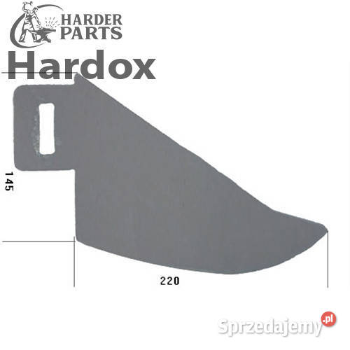 Zgarniacz HARDOX 280851S części do prasy Suwałki