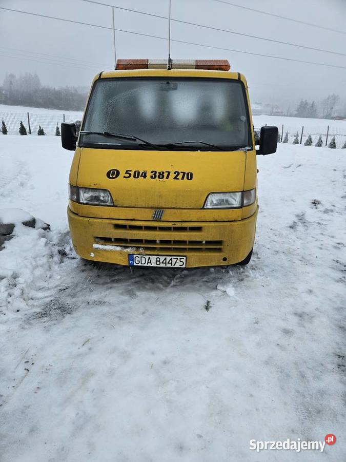 Sprzedam autolaweta Fiat Ducato Napęd przednia oś Fiat Jagatowo sprzedam