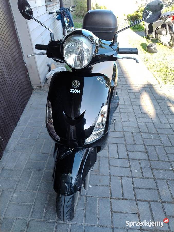 Skuter Sym Fidlle II 125 na prawo jazdy kat B Łazy