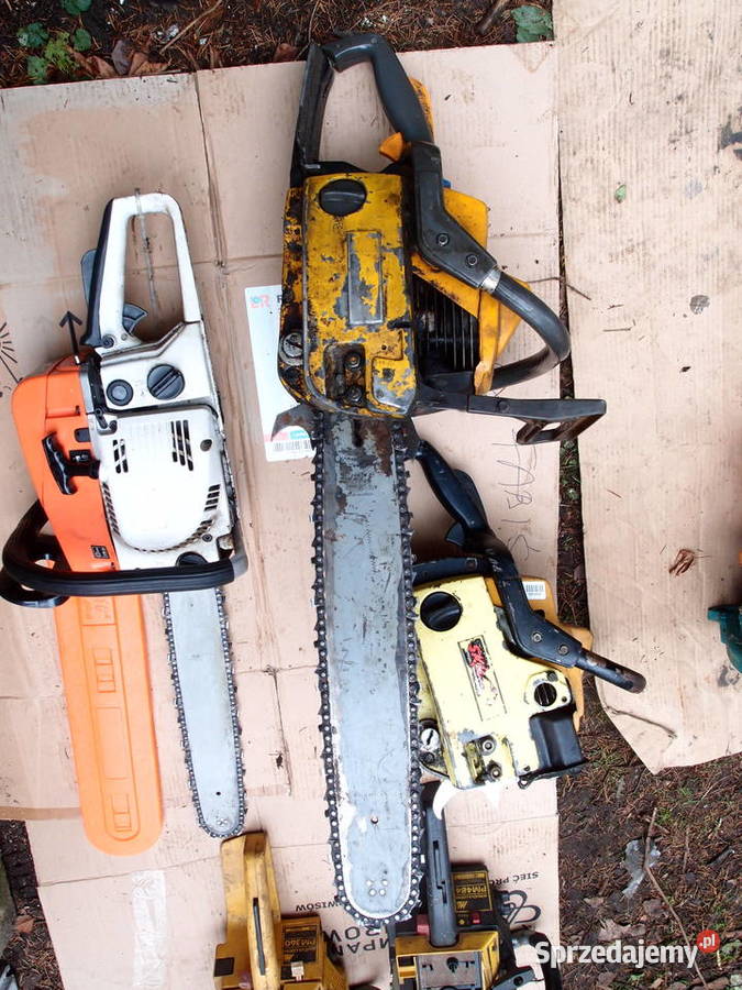 Piły łańcuchowe spalinowe różne firmy Łódź sprzedam