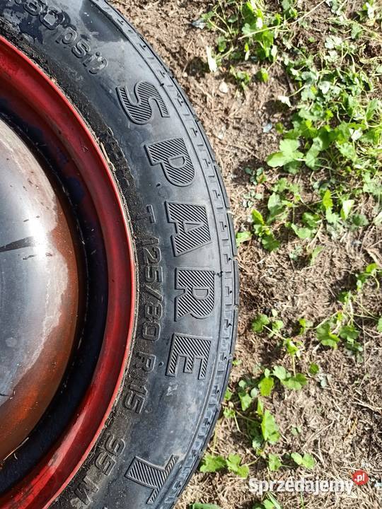 Nowe koło dojazdowe zjazdowe ford focus MK2 osobowe Szczecin