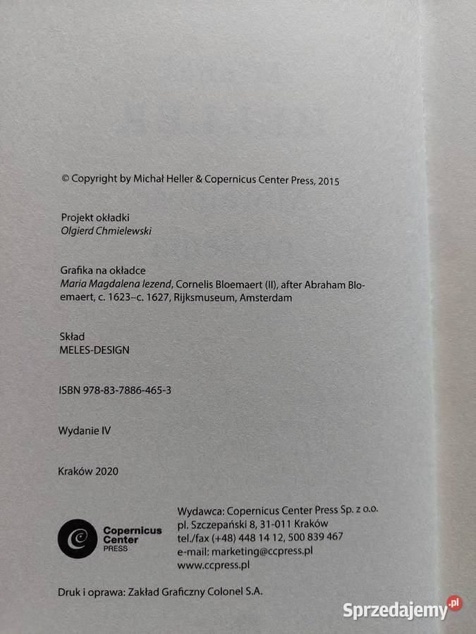 nowa Moralność myślenia Michał Heller Kraków