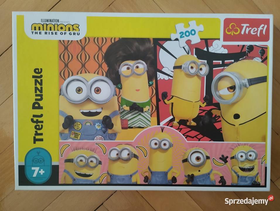 PUZZLE Frozen PSI PATROL Minionki MyLittlePony Łuków sprzedam