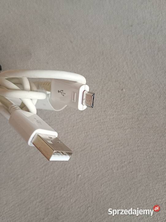 kabel przewód USB A USB micro biały 15m Telefony i Akcesoria zachodniopomorskie Szczecin