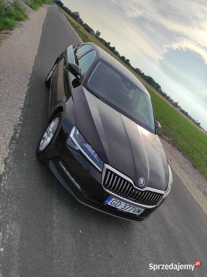 Skoda Superb 20 TDI 190 Ambition DSG 2020r elektrochrom. lusterka boczne kujawsko-pomorskie