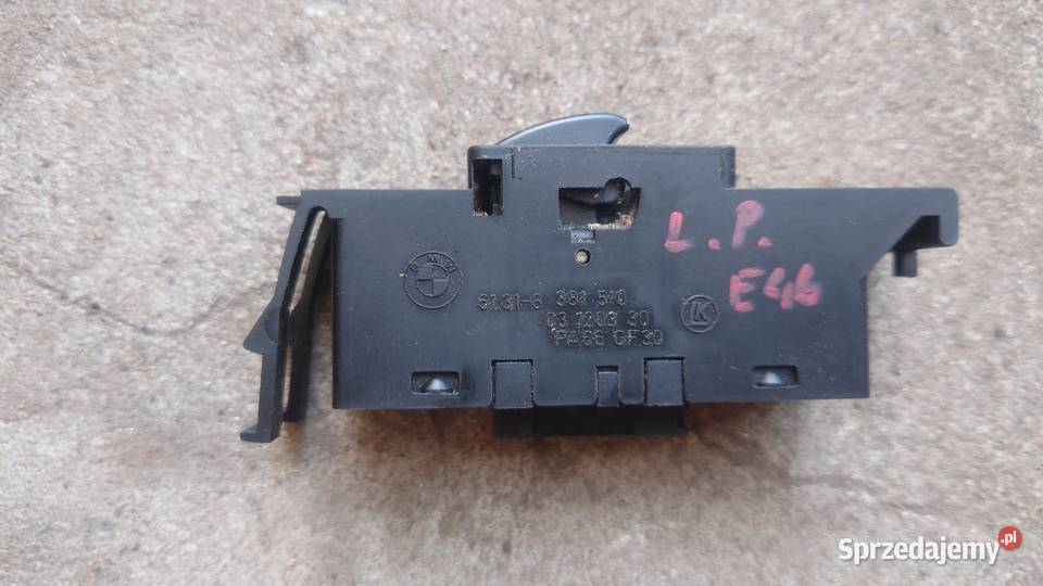 bmw e46 przełącznik szyby prawy przód 8381510 Konin