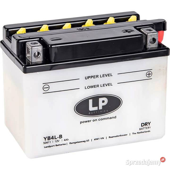 Akumulator motocyklowy Landport YB4LB 12V 4Ah Kalisz sprzedam