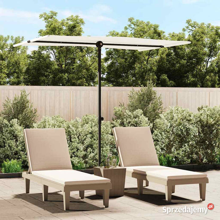 Parasol ogrodowy na aluminiowym słupku 2x15 m Warszawa sprzedam