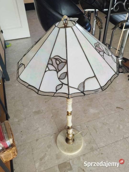 olbrzymia lampa lampka kamień i klosz tiffany Gorzów Wielkopolski
