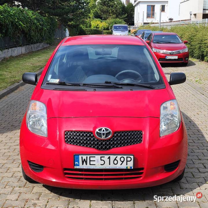 Toyota Yaris 13 VVTi 2008r uszkodzony radio Yaris Warszawa