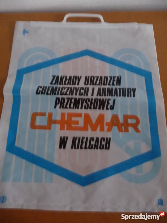 Reklamówka Chemar Kielce nowa PRL Poznań