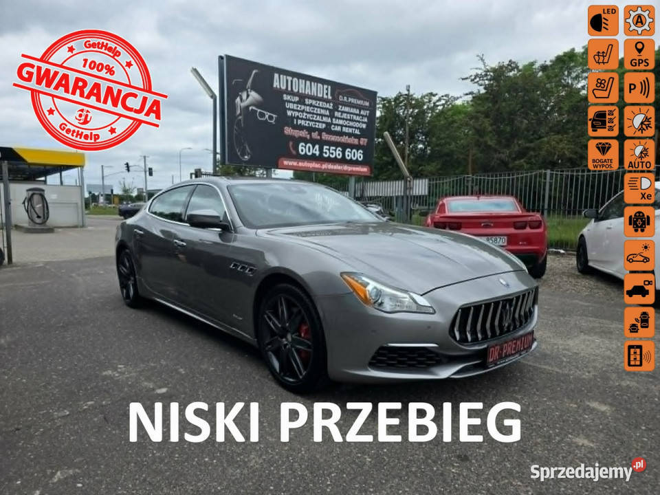Maserati Quattroporte 30 Benzyna 410 Gran Losso Motoryzacja Słupsk
