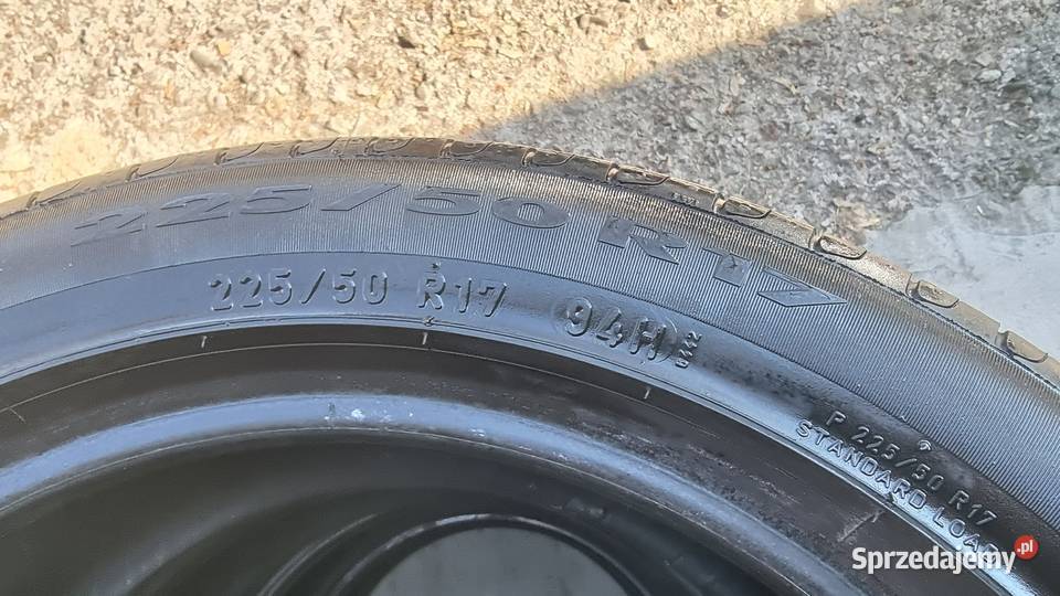 4x OPONY 17 22550r17 Pirelli P7 RFT Run Flat