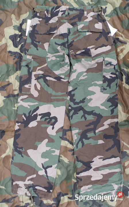 Spodnie BDU woodland MILTEC womens xs34 cotton Militaria dolnośląskie Wrocław