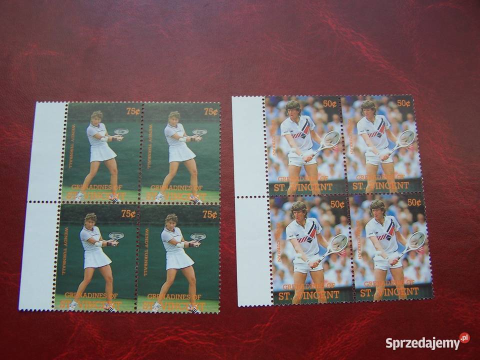Grenadyny i St Vincent 1988 4x MNH Sport Tenis