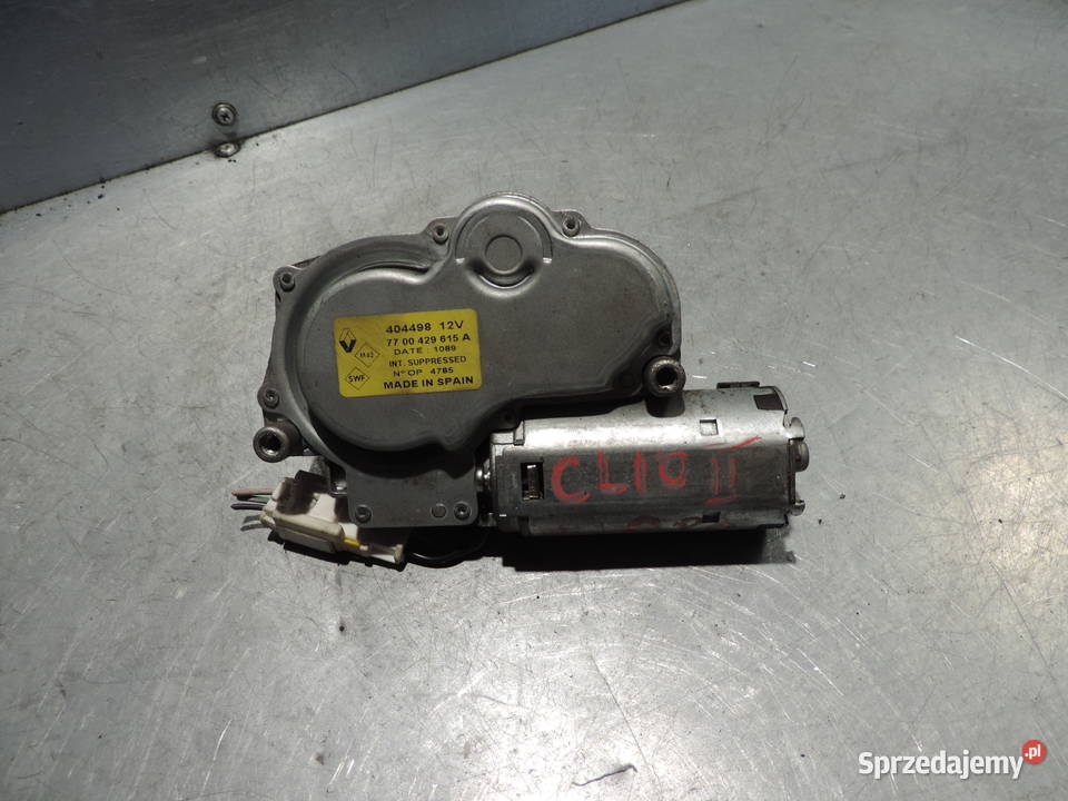 RENAULT CLIO II SILNIK WYCIERACZKI TYŁ Nowy Sącz