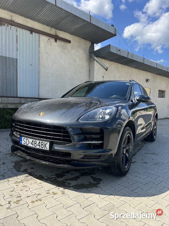 Porsche Macan Polski salon Pierwszy właściciel elektryczne szyby Macan śląskie Dąbrowa Górnicza