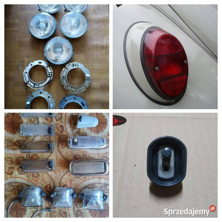 Garbus obwódka ramki lampy stojącej leżącej Lampy przednie Konstancin-Jeziorna
