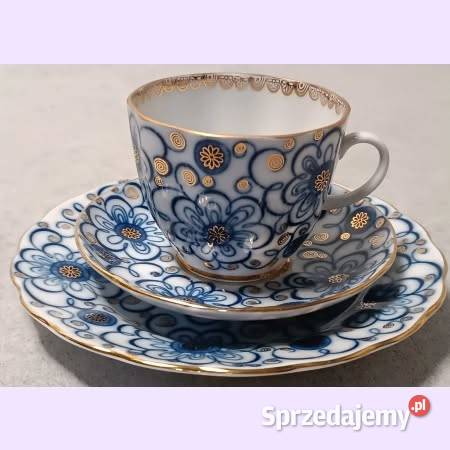 Łomonosow 4 filiżanki do kawy model Powój lubelskie Lublin