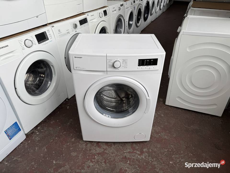 Wąska pralka SHARP 6 1000obr A Sprawna Gwarancja Warszawa