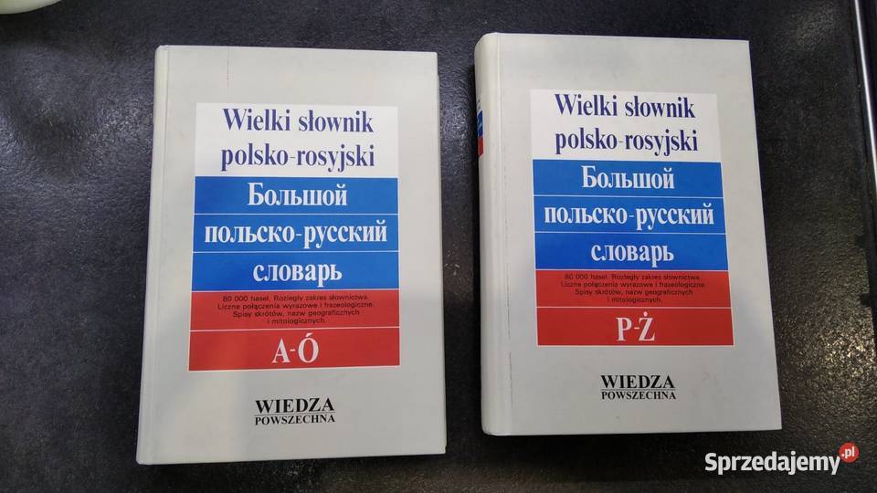 Wielki słownik polskorosyjski Nowy Tomyśl