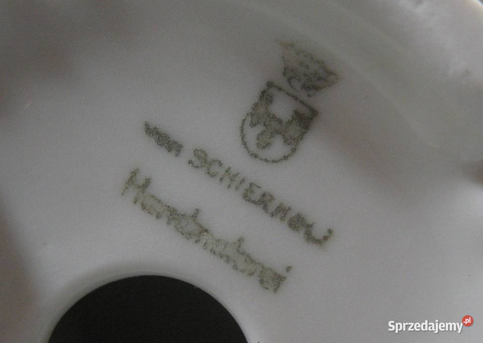 Figurynka Porcelanowa von Schierholz Plaue Putto Porcelana i szkło sprzedam
