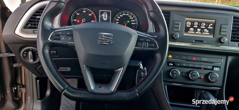SEAT LEON FR 20 TDI 150 DSG SERWIS BEZWYPADEK serwisowany w ASO Gorzów Wielkopolski