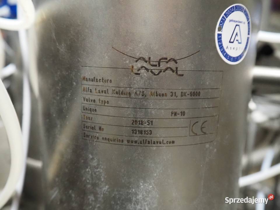 Alfa Laval manifold z zaworami i regulatorami Krotoszyn sprzedam