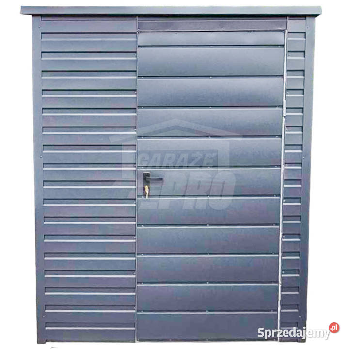 Schowek domek ogrodowy 18x4m drzwi okno rynny Otwock