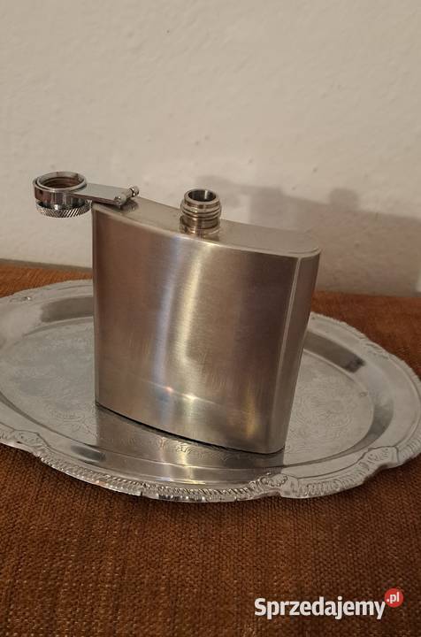 metalowa piersiówka dwie sztuki Warszawa sprzedam