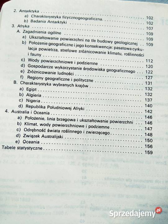 Ameryka Australia Oceania geografia książki Warszawa