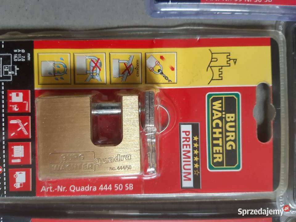 Sprzedam 5 kłódek firmy Niemieckiej lubelskie Lublin sprzedam