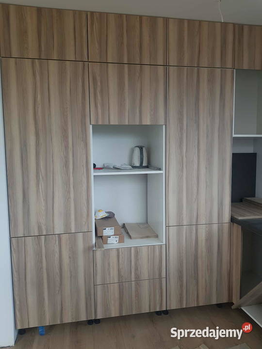 Meble kuchenne szafy na wymiar tanio solidnie Pasłęk
