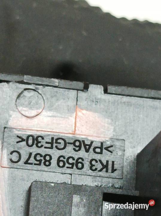 PRZEŁĄCZNIK SZYB PRZÓD LEWY PRAWY 1K3959857C osobowe