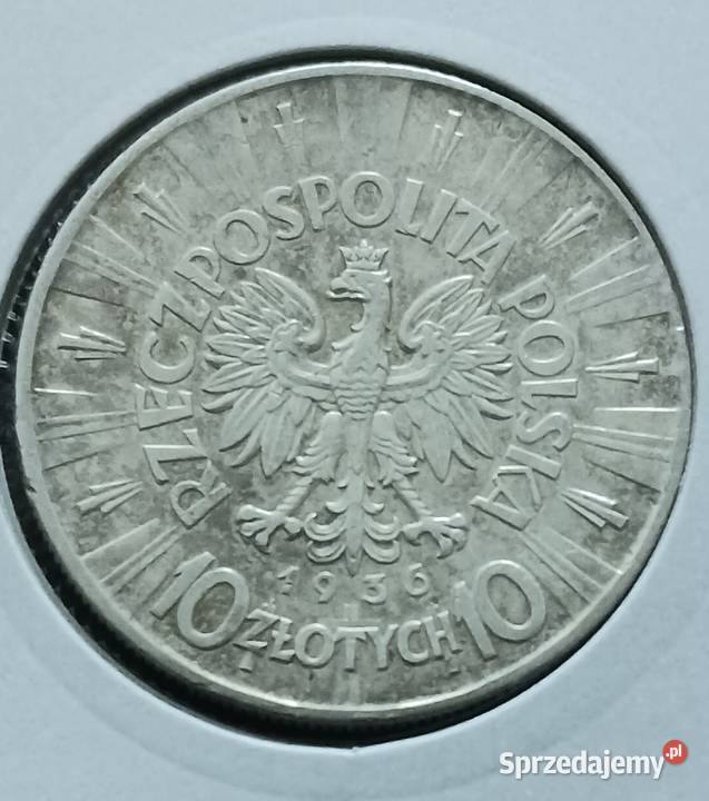 10 złotych J Piłsudski 1936 r 3 Konin