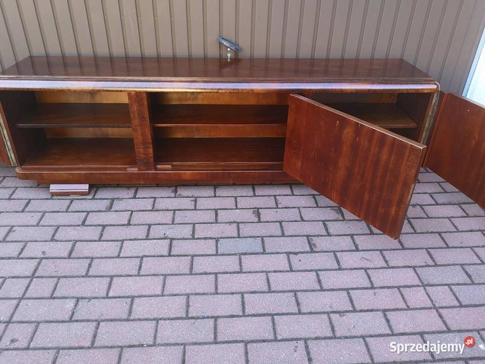 Komoda RTV ARTDECO Niska Orzech 202 Zgrabna