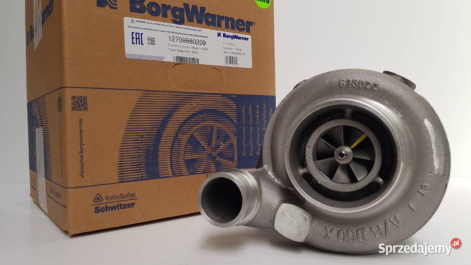 Nowa turbosprężarka BorgWarner KKK 12709880209 Siedlce