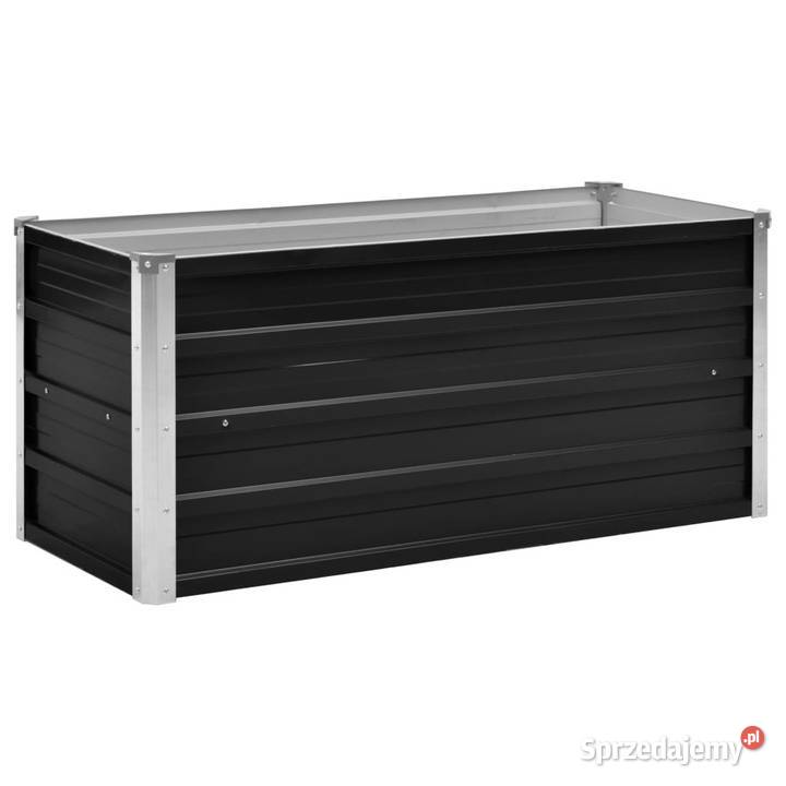 Podwyższona donica antracyt 100x40x45 Warszawa