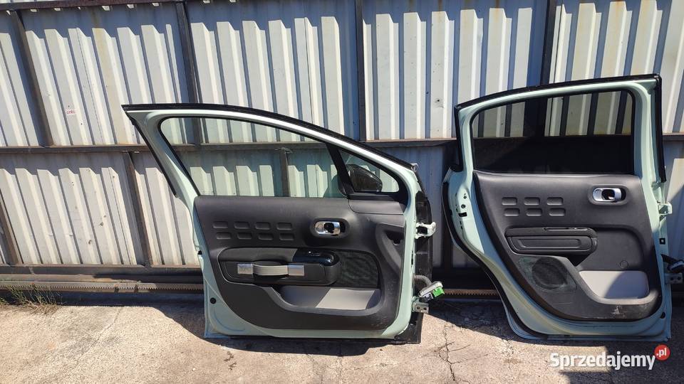 DRZWI LEWY TYL PRZÓD CITROEN C3 III Hatchback Włoszczowa