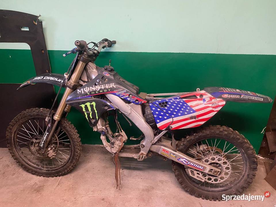 KOMPLETNA RAMA BEZ SILNIKA KAWASAKI KXF 250 Kielce