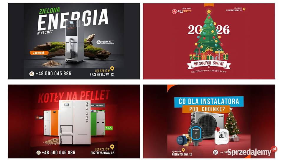 Profesjonalny projekt baneru reklamowego