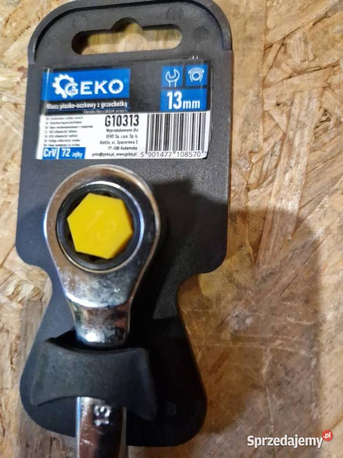 Klucz płasko oczkowy z grzechotką 13mm G10313 Narzędzia ręczne
