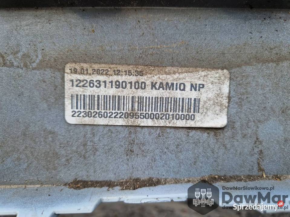 Skoda KAMIQ 658 807 221 Zderzak przód Oryginalny Słowikowo