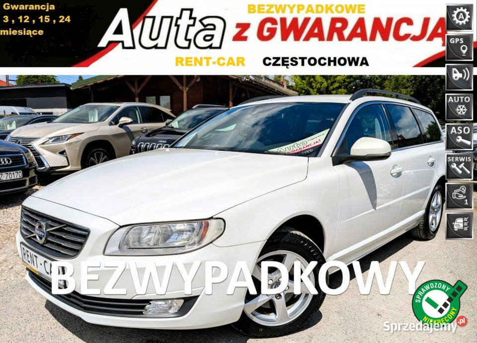 Volvo V70 20D Automat OPŁACONY Bezwypadkowy automatyczna śląskie Częstochowa
