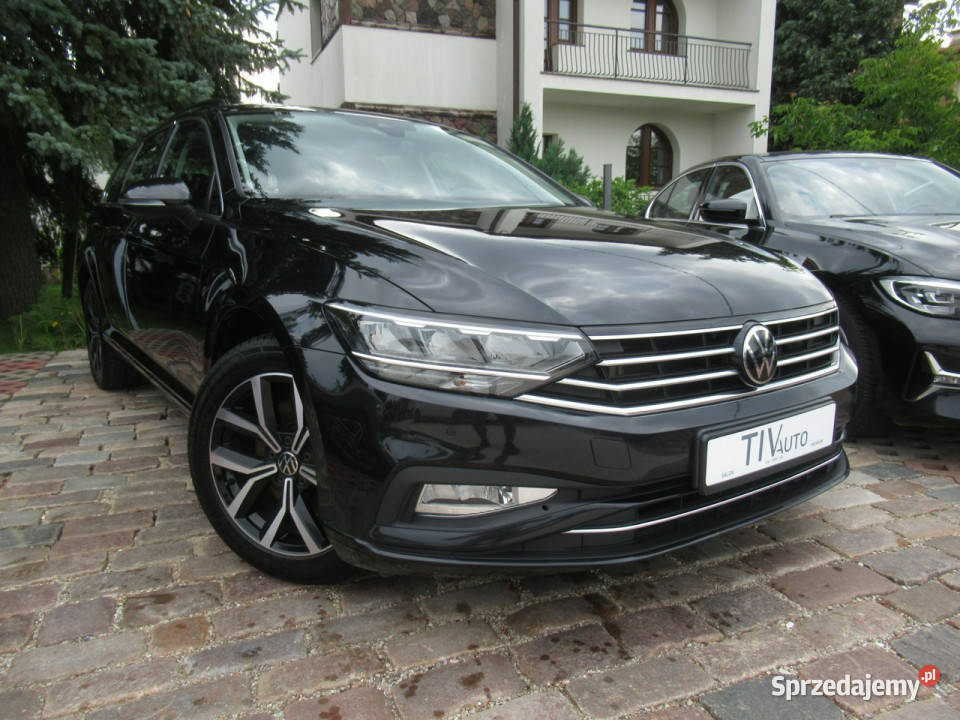 Volkswagen Passat BEZWYPADKOWY Kamera AppConnect czarny mazowieckie Warszawa