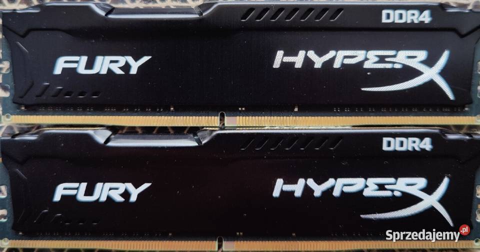 Kingston HyperX Fury DDR4 32GB 2x16GB kit KINGSTON Pamięci Włocławek sprzedam
