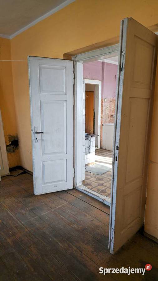 Drewniane drzwi dębowe podwójne 2 pary vintage Włoszczowa